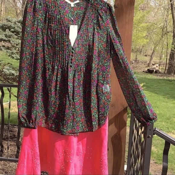 Autograph Pink A-Line Skirt - Picture 7 of 9